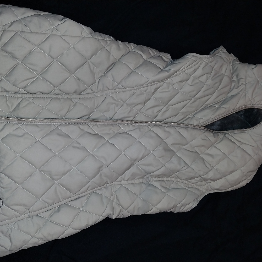 Ladies,small Gray vest, reversible